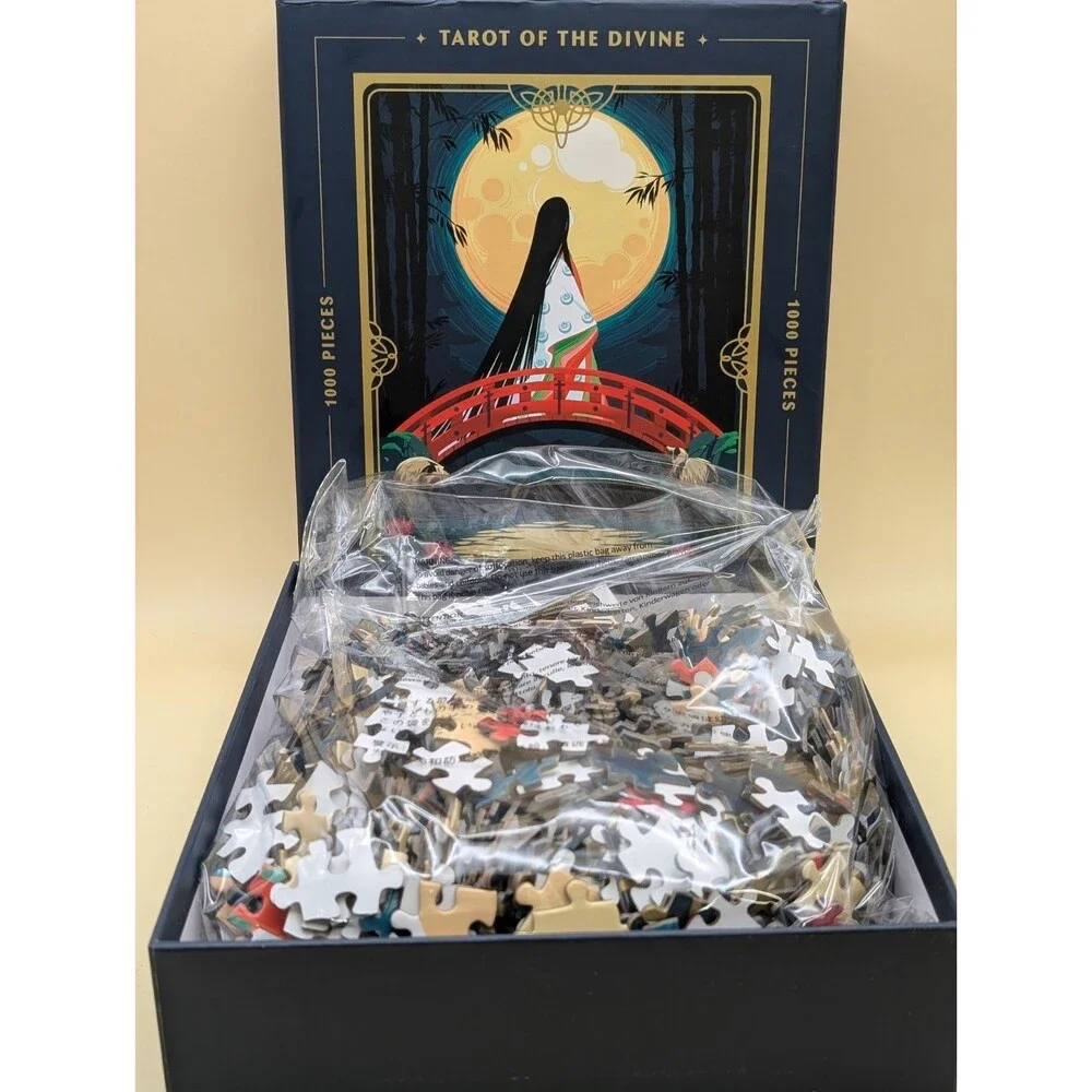 1000 Piece Puzzle Tarot Of The Divine An Enchanting Japanese Art Speed Puzzling